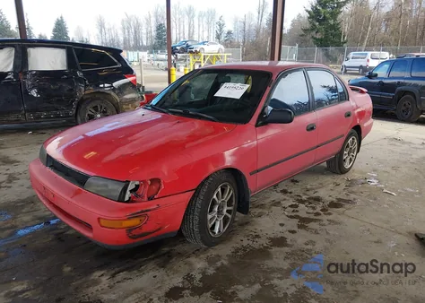 1994 Toyota Corolla Le/Dx from USA, damaged, VIN 1NXAE09B9RZ155173